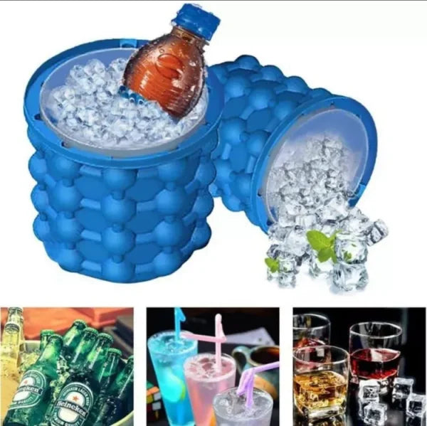 Silicon Portable Ice Cube Maker